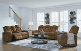 J&M Furniture - Ashley Furniture - Wolfridge Power Reclining Sofa, Loveseat and Recliner - Power Reclining Sofa, Loveseat and Recliner - 60703U2